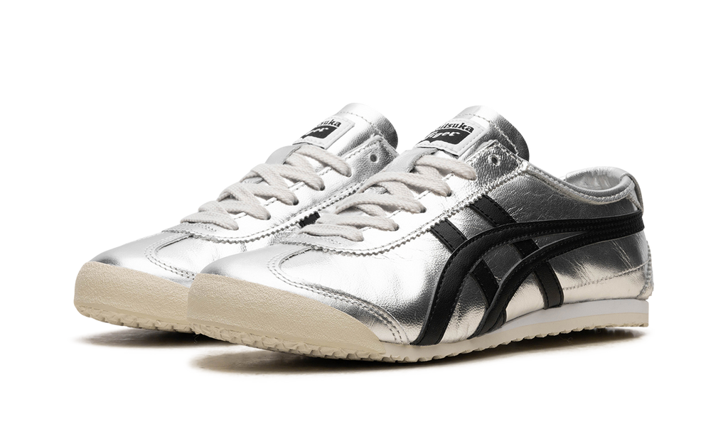 Onitsuka Tiger Mexico 66 Sneakers - Pure Silver Black | 1183B566 020