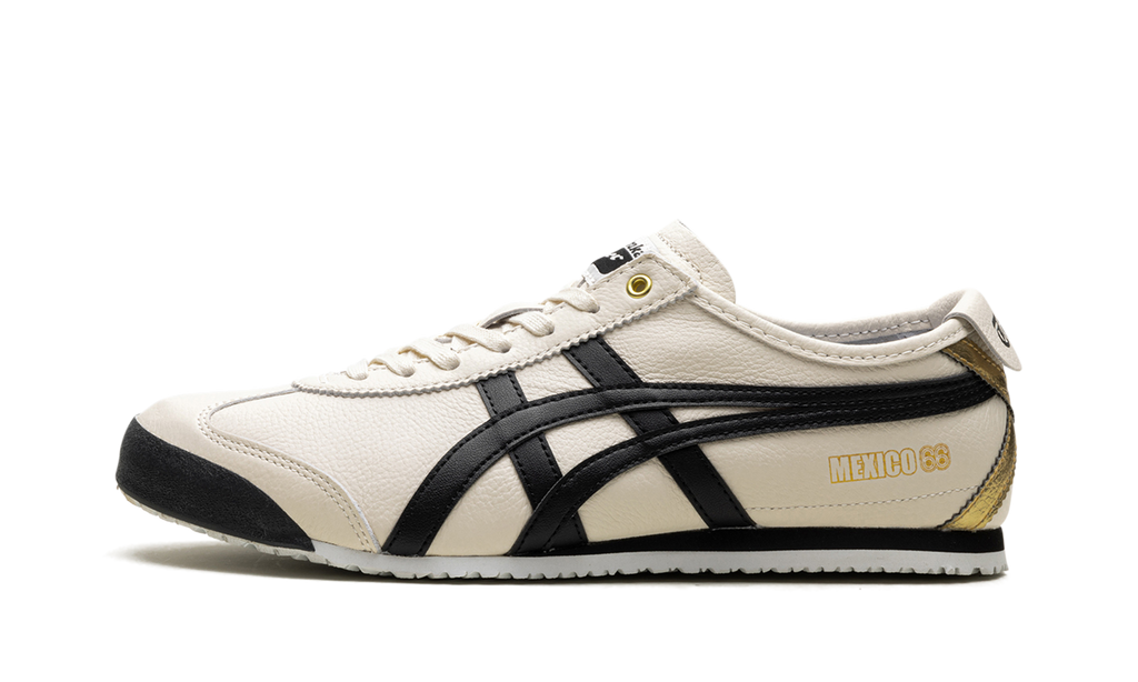Onitsuka Tiger Mexico 66 Sneakers - Cream Black Gold | 1183B493 100