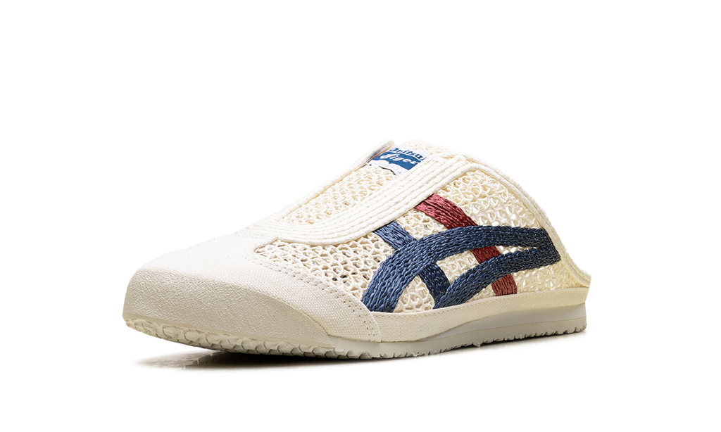 Onitsuka Tiger Mexico 66 Sabot Mules - Cream Mako Blue Red