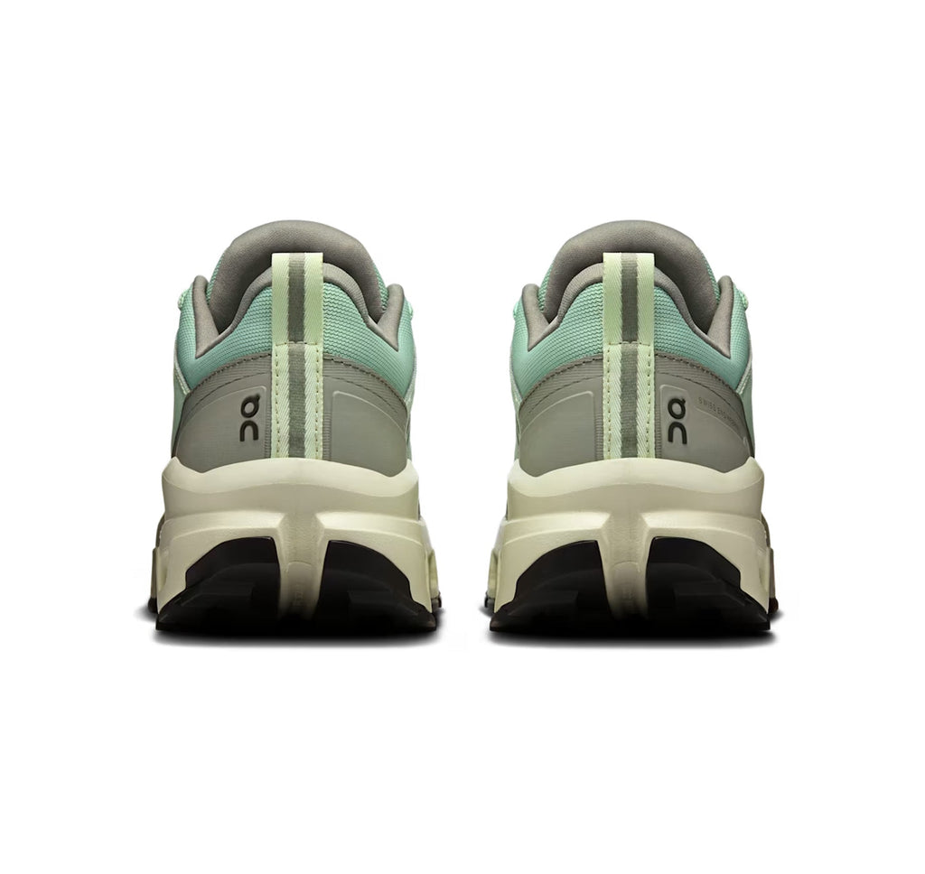 ON Women's Cloudrock Low Waterproof Mineral/Aloe