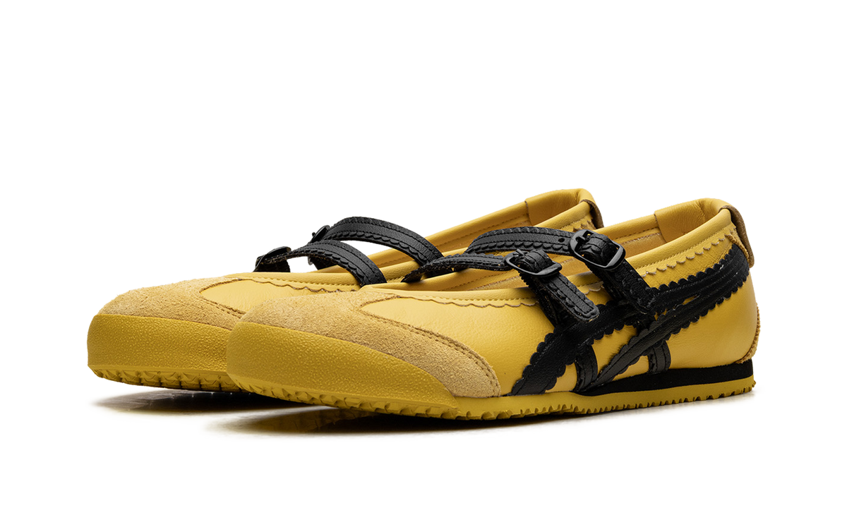 Onitsuka Tiger Mexico 66 TGRS Women's Ballet Flats - Yellow Black