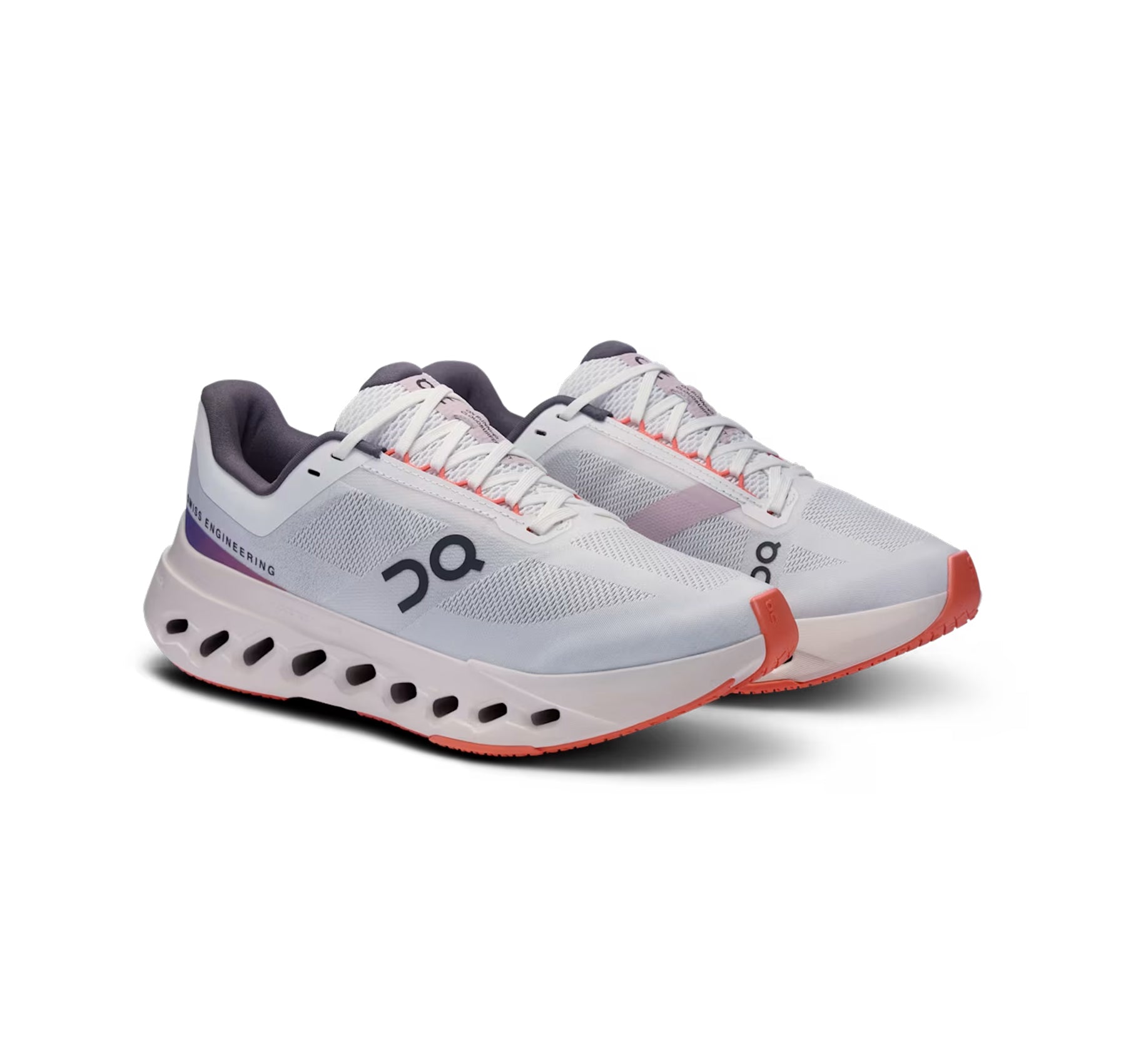 ON Women's Cloudsurfer Next White/Flame