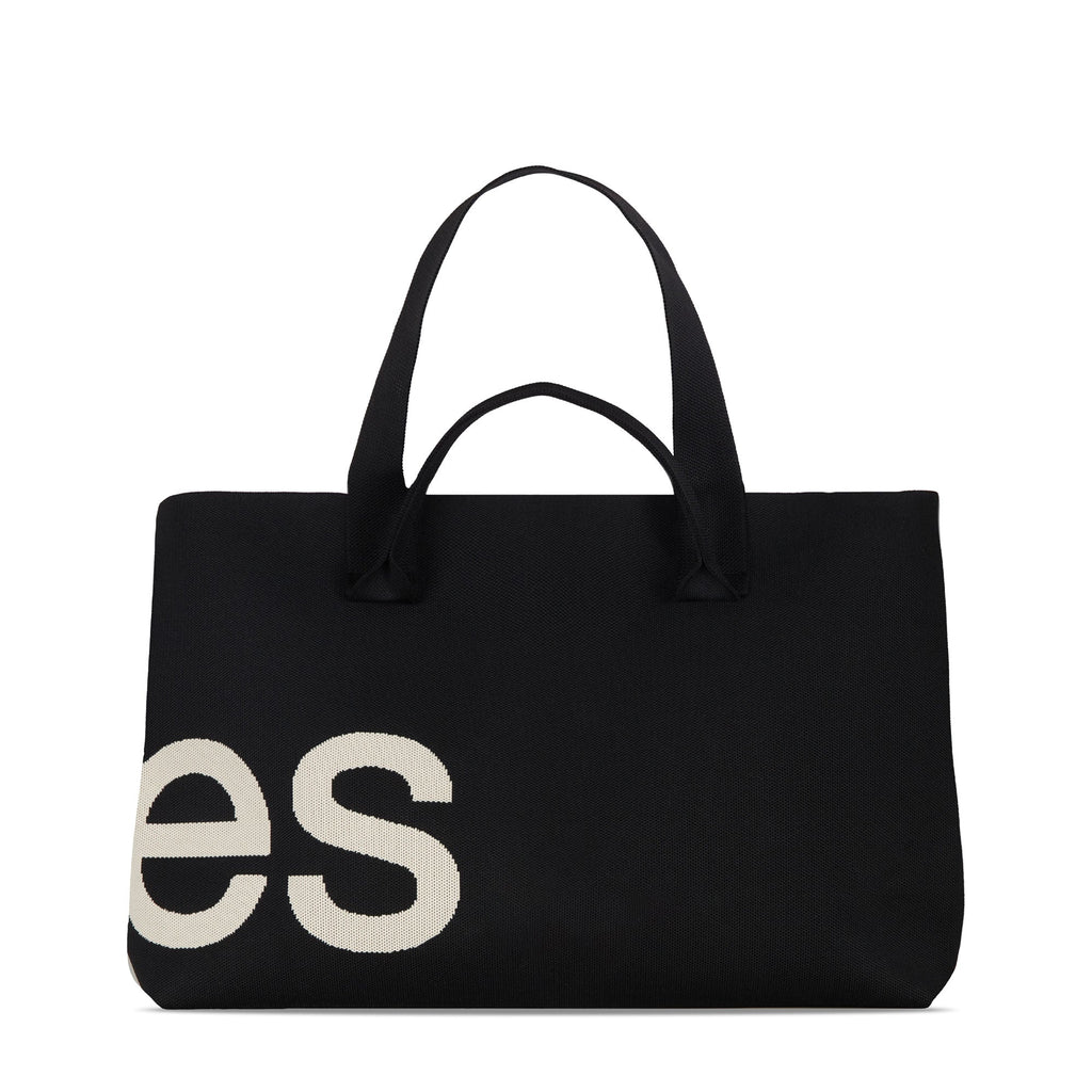 Curves Knit Tote (Black) - view 2