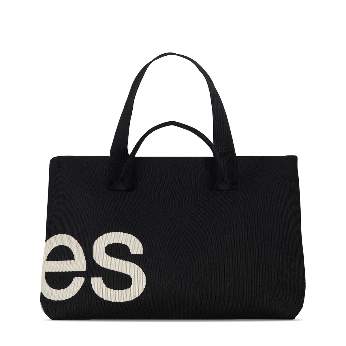 Curves Knit Tote (Black) - view 2
