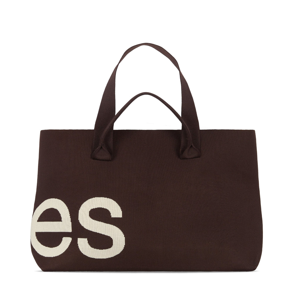 Curves Knit Tote (Chocolate) - view 2