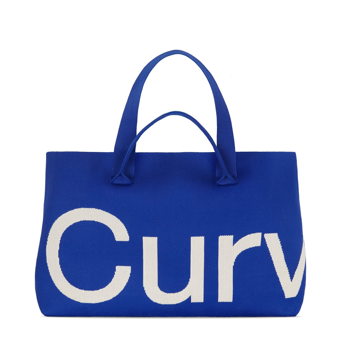 Curves Knit Tote (Sapphire) - view 1
