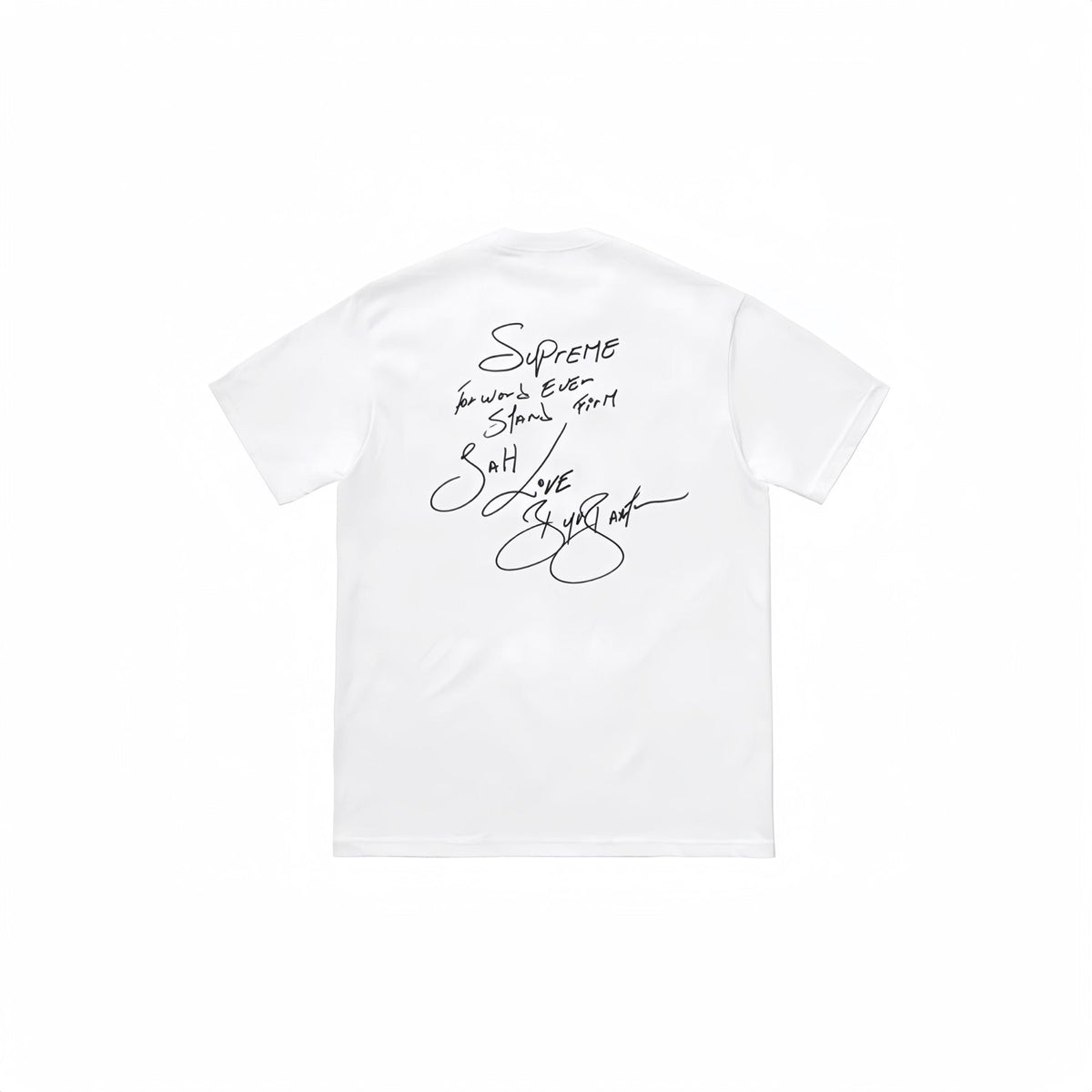 Supreme Buju Banton Portrait Graphic T-Shirt — back