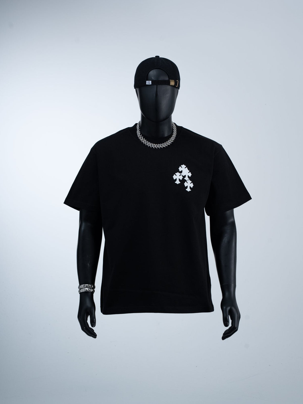 Chrome Hearts Ring Cross Graphic T-Shirt — hero