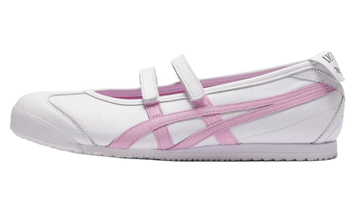 Onitsuka Tiger Patou Mexico 66 Ballerina Flats - White Cotton Candy