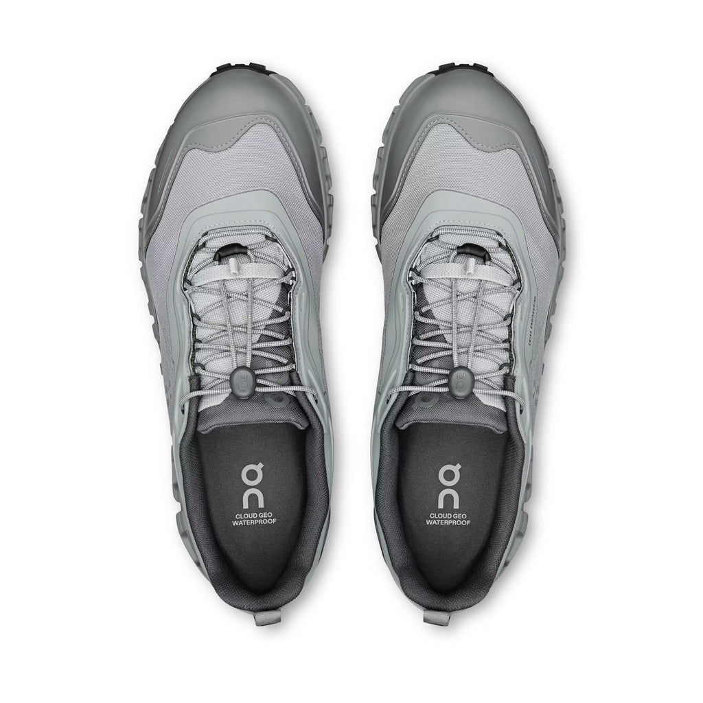 ON Men's Cloud 6 Geo Waterproof Alloy/Alloy