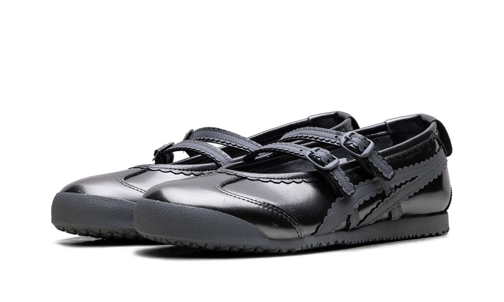 Onitsuka Tiger Mexico 66 TGRS Metallic Pack Women's Ballet Flats - Gunmetal Metropolis