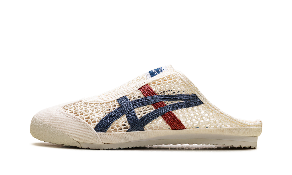 Onitsuka Tiger Mexico 66 Sabot Mules - Cream Mako Blue