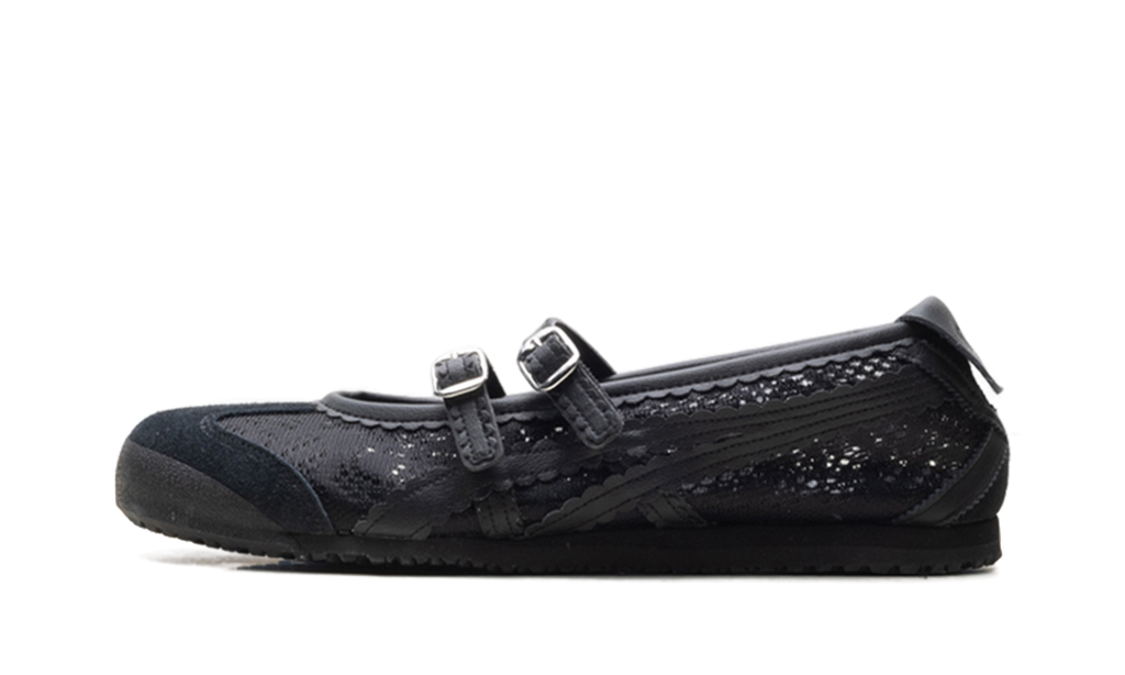 Onitsuka Tiger Mexico 66 TGRS Women's Ballet Flats - Black