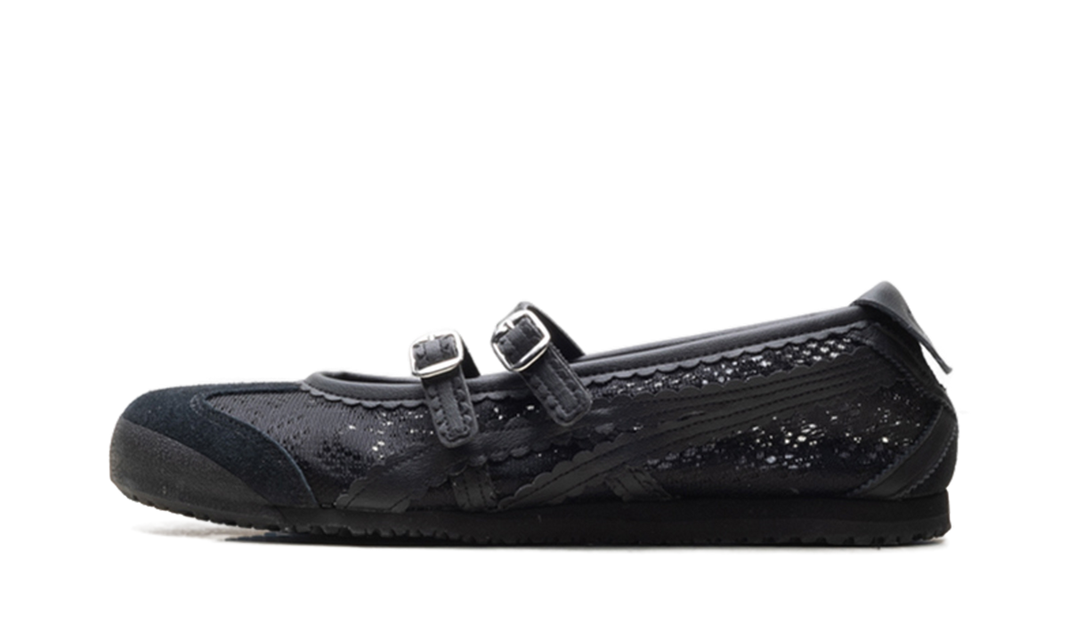 Onitsuka Tiger Mexico 66 TGRS Women's Ballet Flats - Black