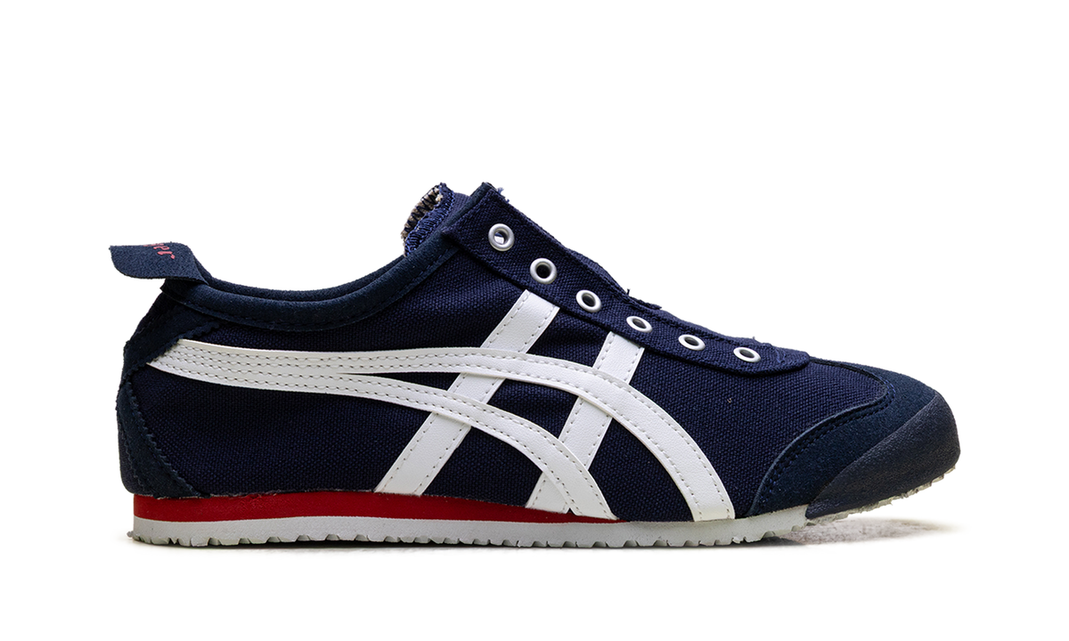 Onitsuka Tiger Mexico 66 Slip-On Sneakers - Navy Off-White Red