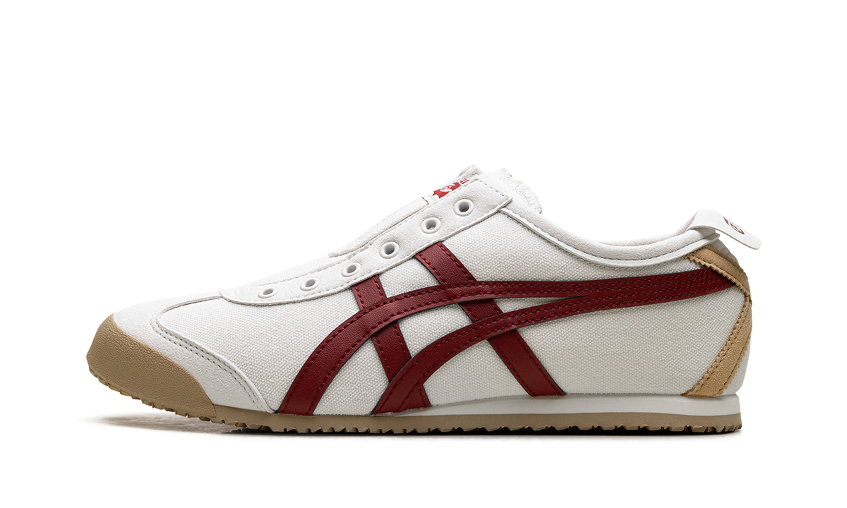 Onitsuka Tiger Mexico 66 Slip-On Sneakers - Off-White Beet Juice