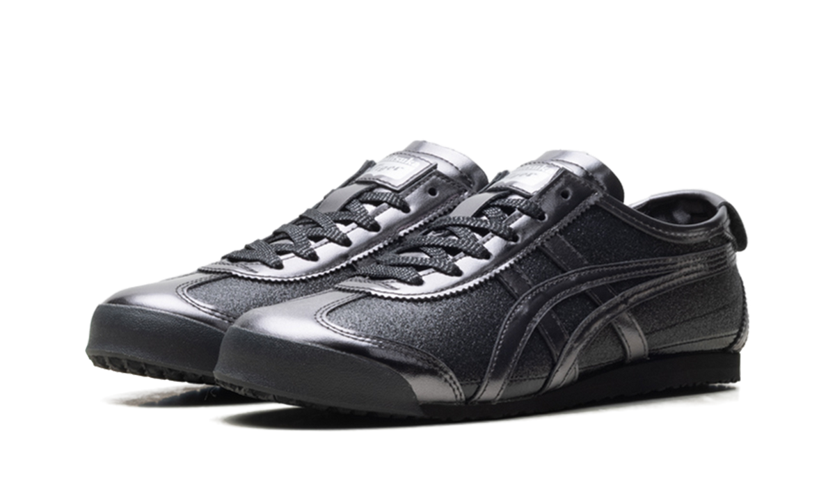 Onitsuka Tiger Mexico 66 Glitter Pack Sneakers - Black Gunmetal