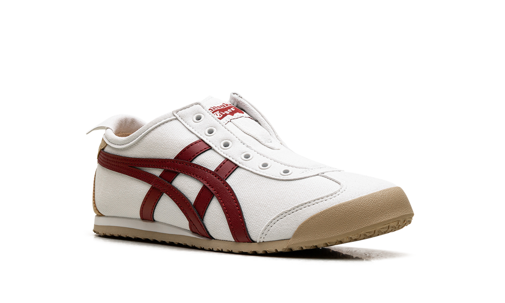 Onitsuka Tiger Mexico 66 Slip-On Sneakers - Off-White Beet Juice