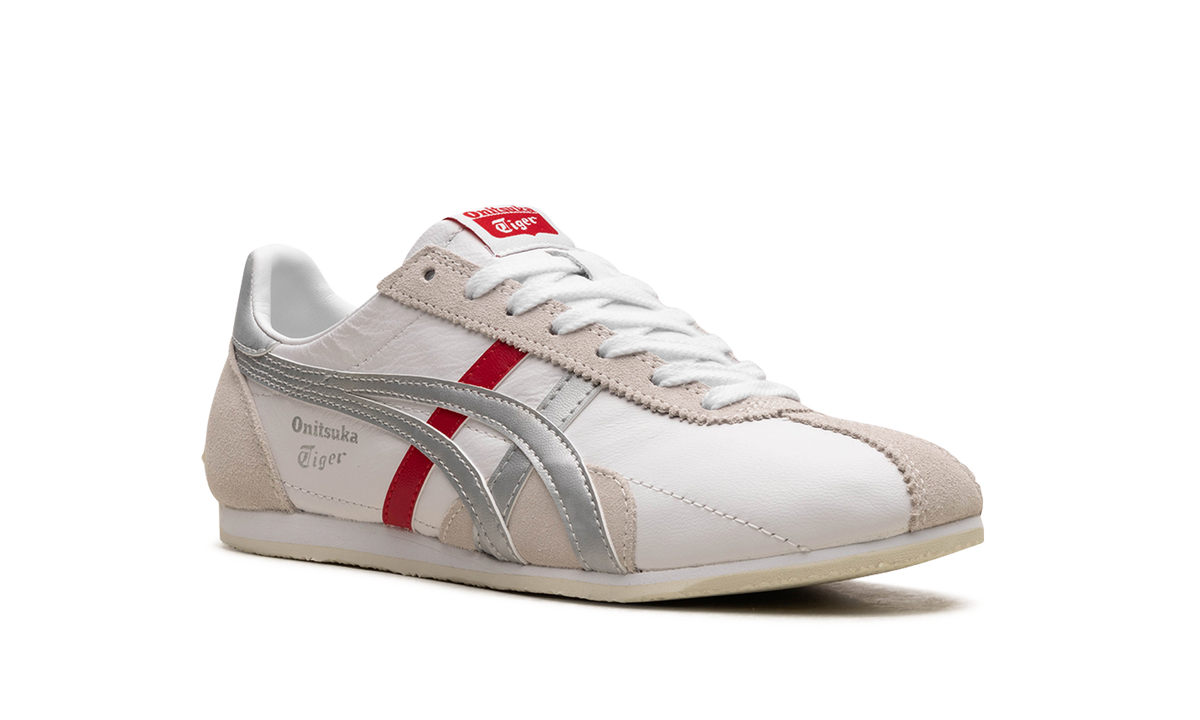 Onitsuka Tiger Runspark Sneakers - White Silver Red