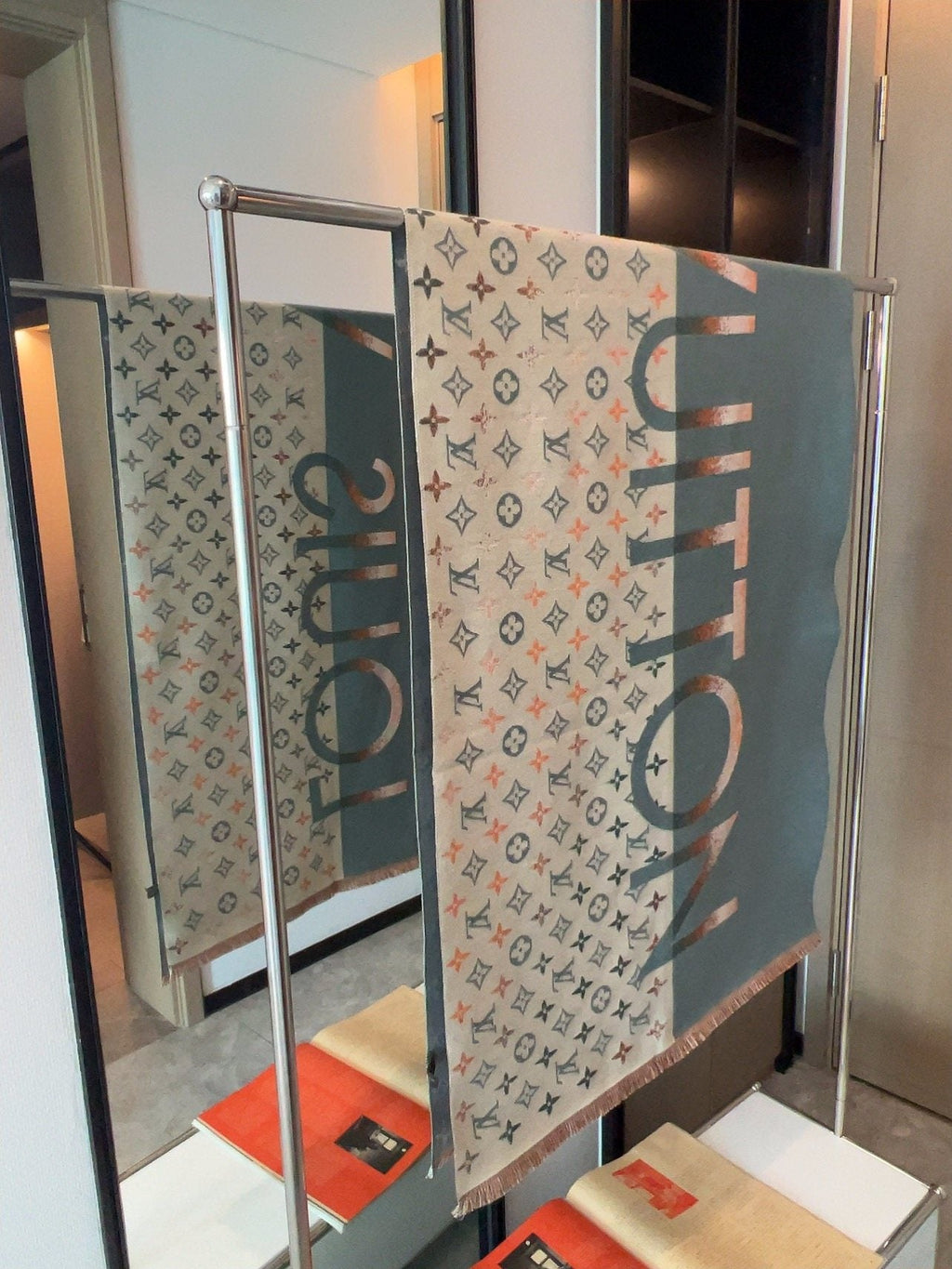 Louis Vuitton Monogram Cashmere Long Scarf — hero