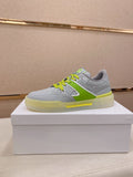 Dolce & Gabbana Neon Accent Low-Top Sneakers — hero