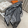 Dior Monogram Fringed Shawl — hero