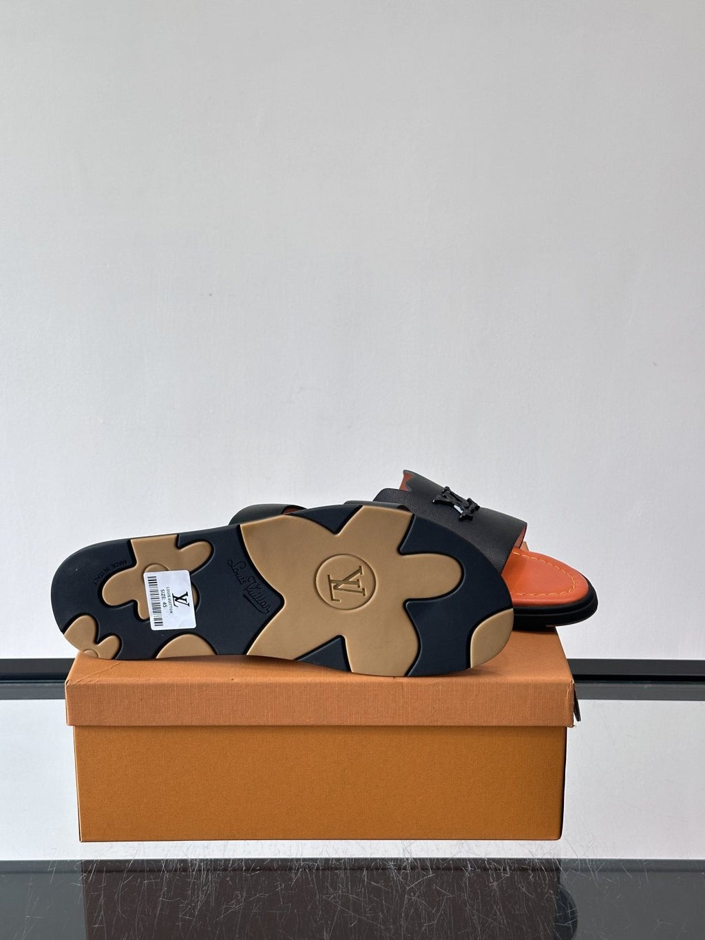 Louis Vuitton Isola Monogram Slide Sandals — back