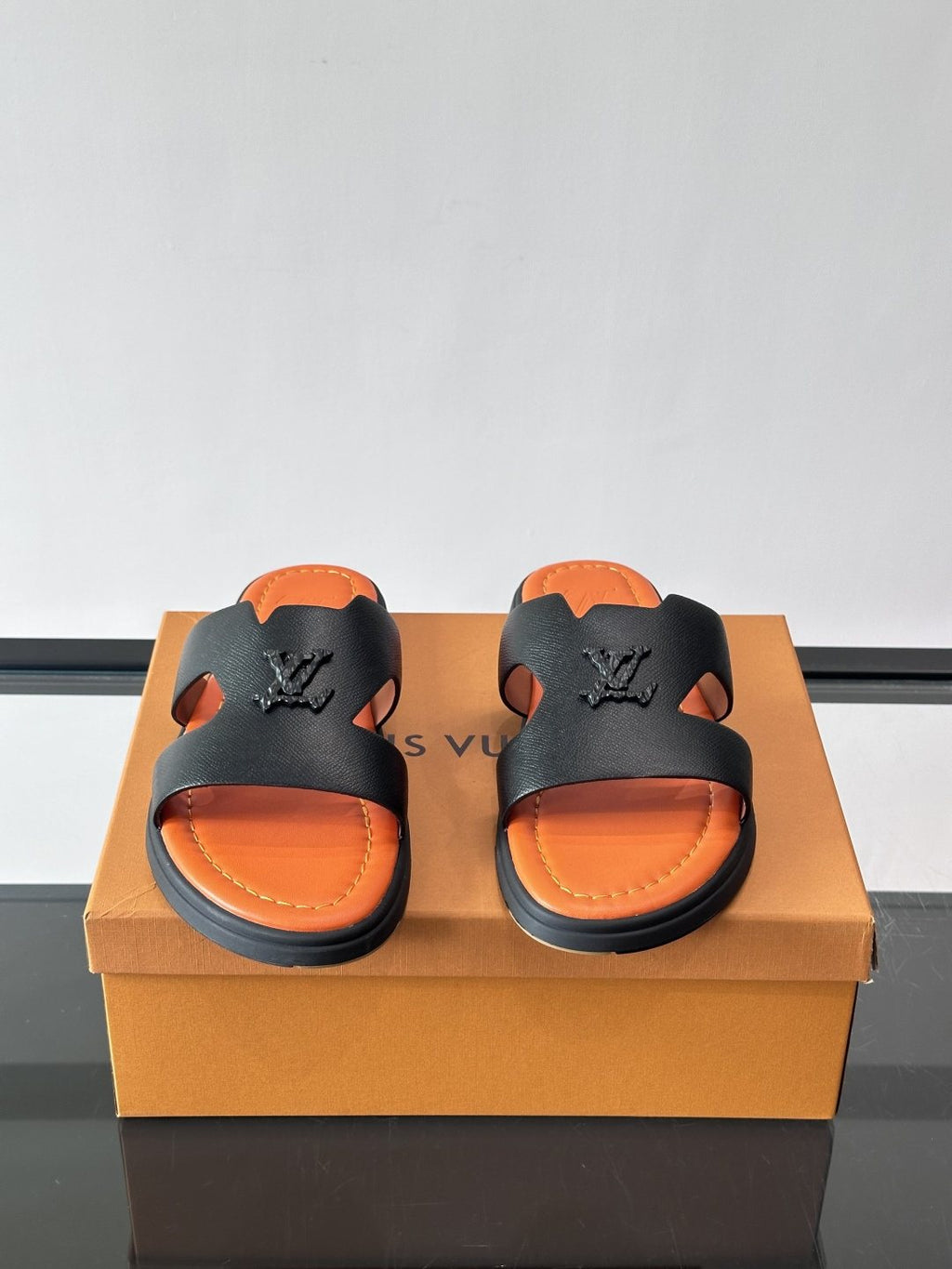 Louis Vuitton Isola Monogram Slide Sandals — hero