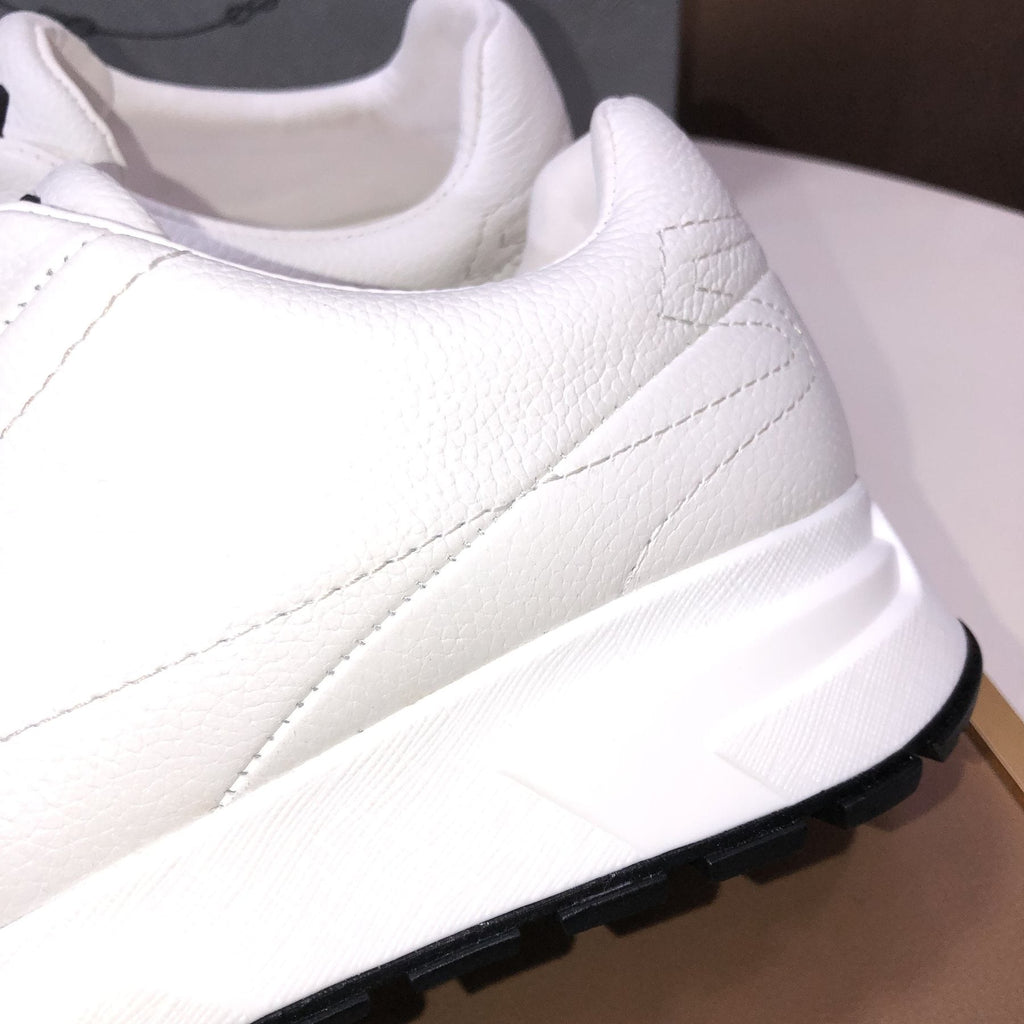 PRADA White Low-Top Sneakers — detail