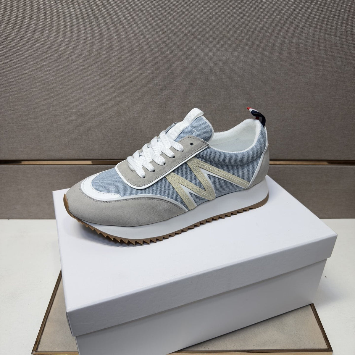 Moncler N-Panel Low-Top Sneakers — side