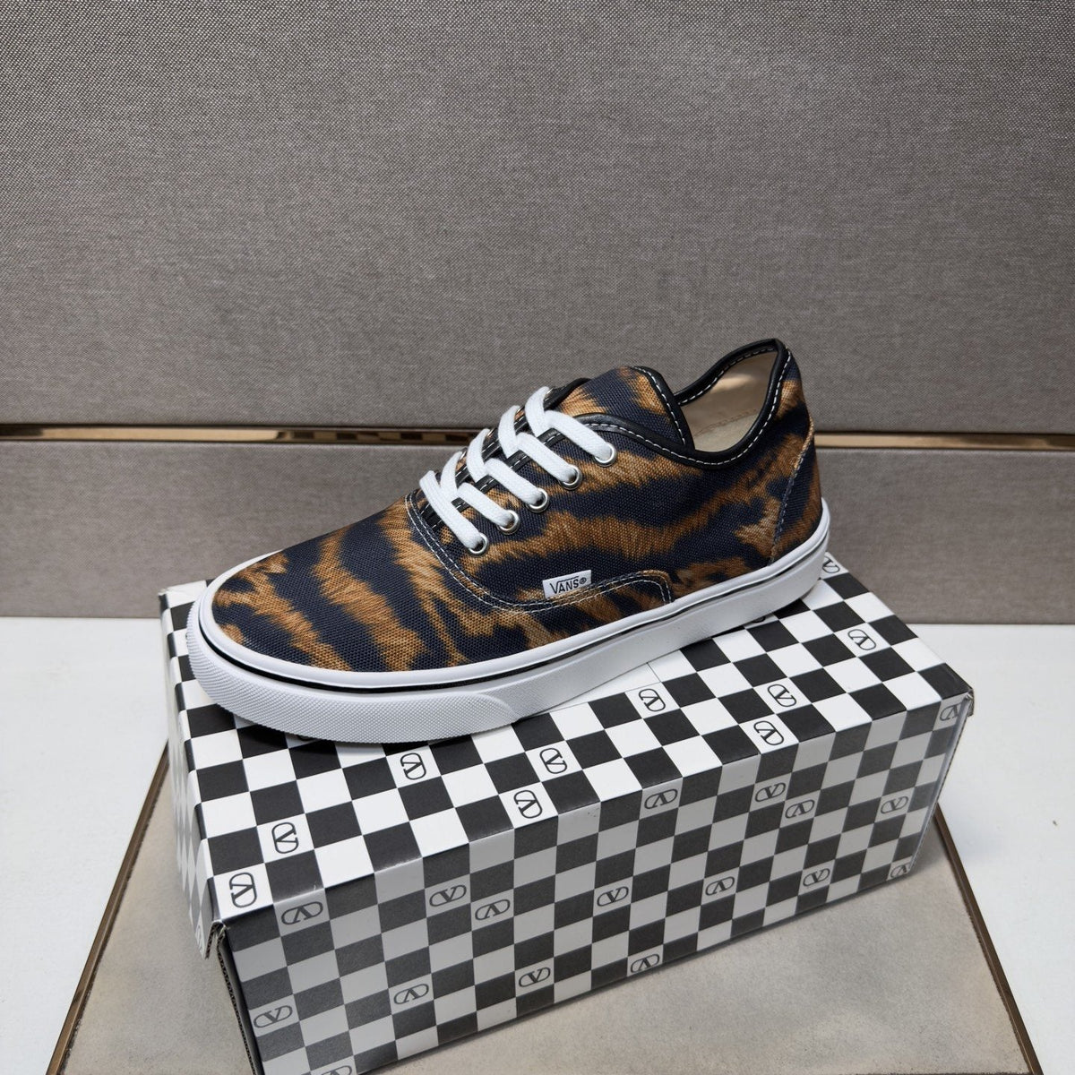 Vans Tiger Stripe Low-Top Sneakers — front
