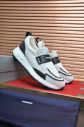 Prada Black Strap Low-Top Sneakers — hero