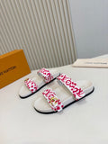 Louis Vuitton Double-Strap Slide Sandals — hero