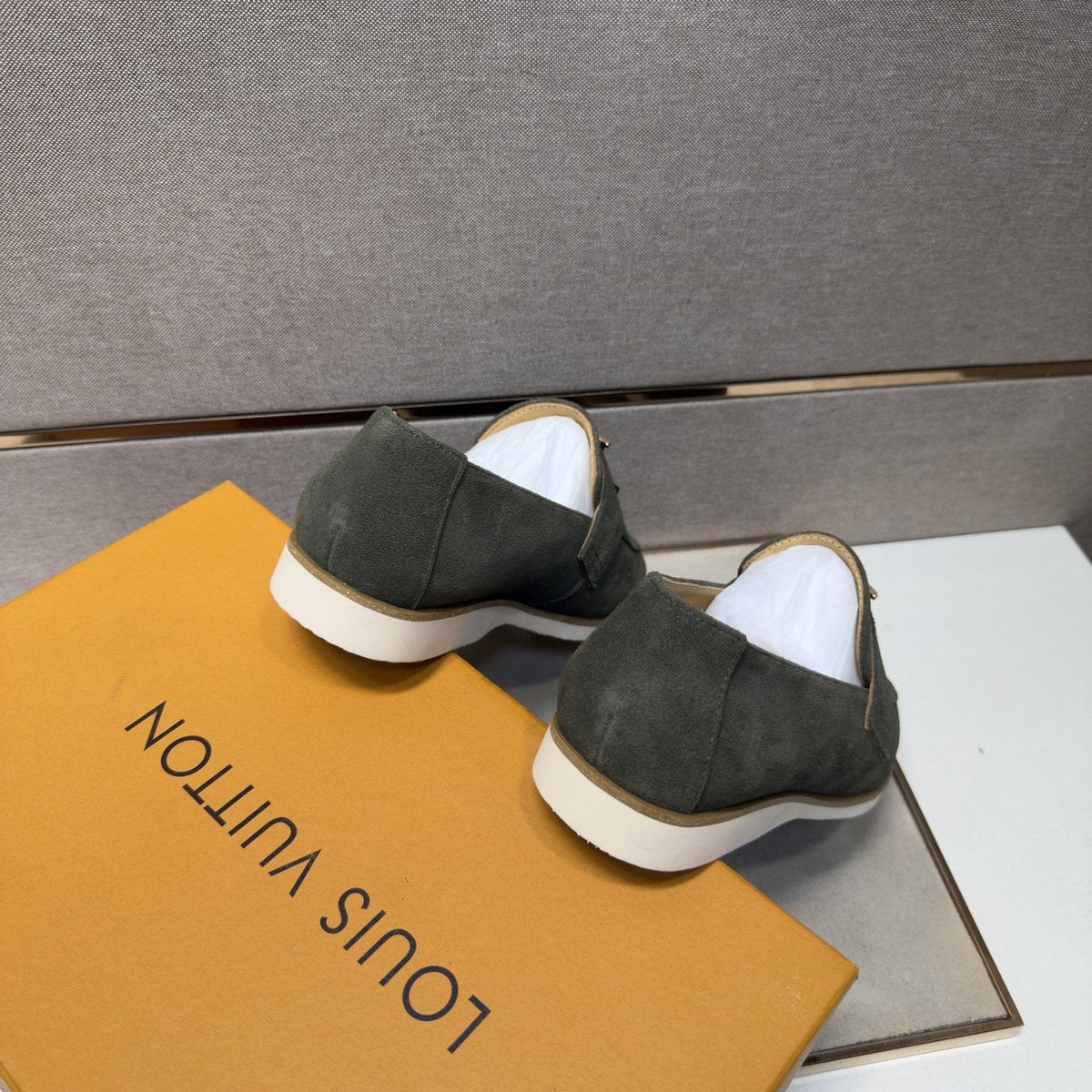 Louis Vuitton V-Hardware Loafers — back