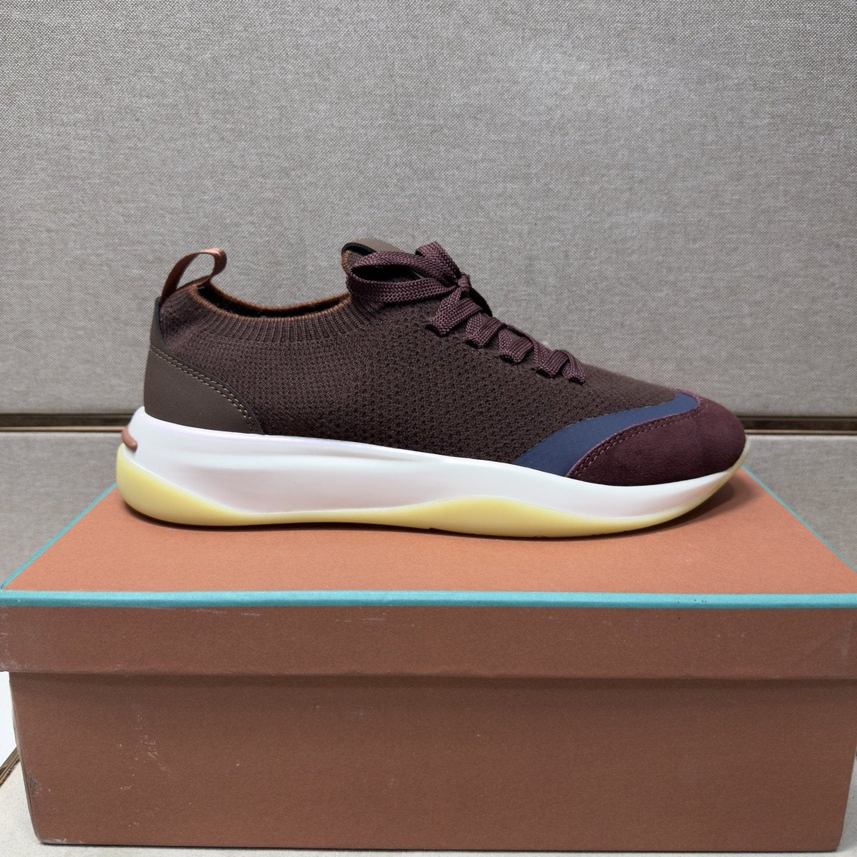 Loro Piana Mesh Low-Top Sneakers — front