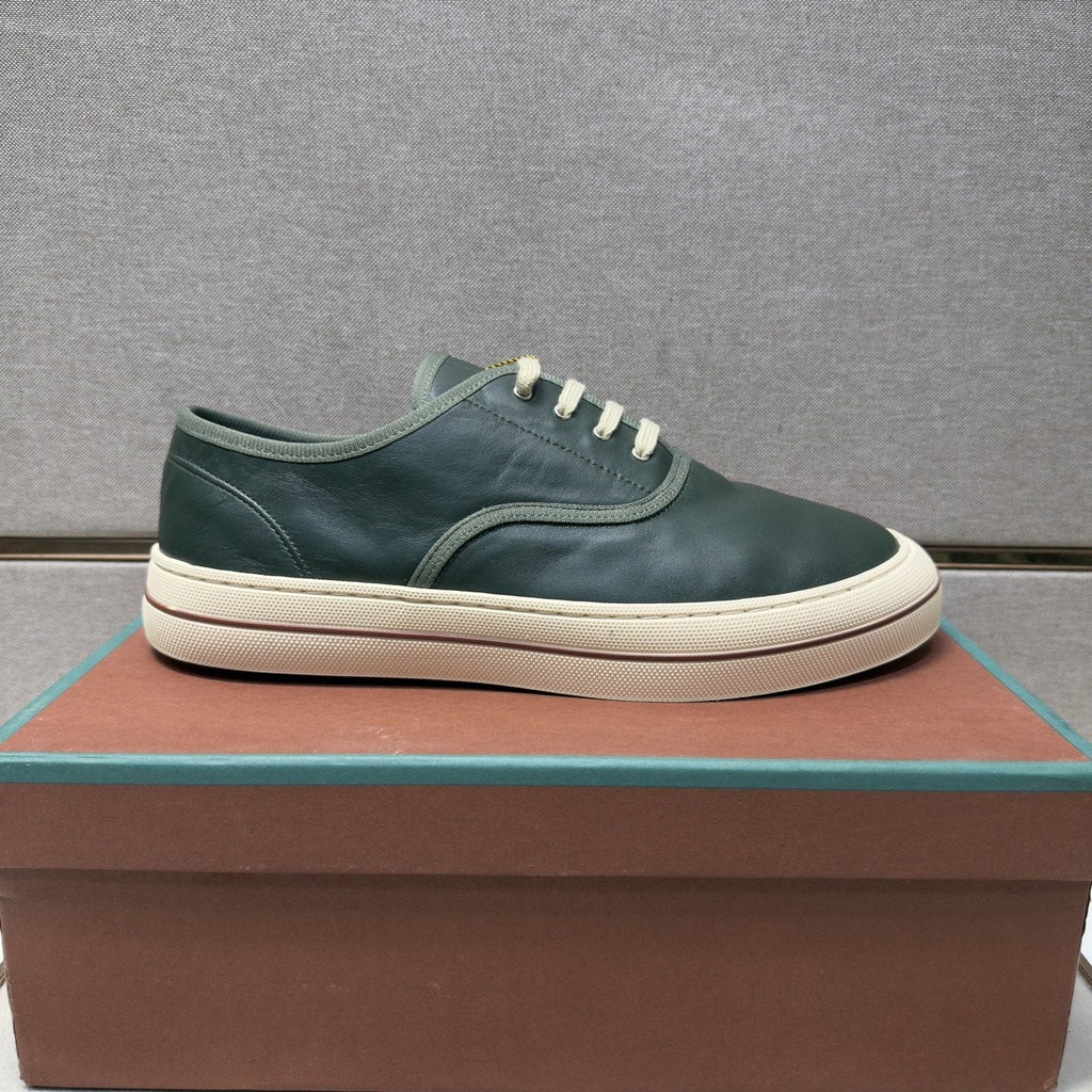 Men's Low-Top Lace-Up Sneakers — side