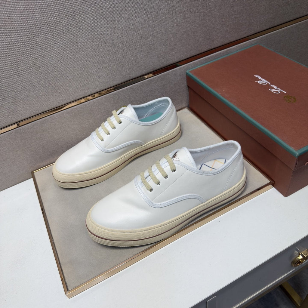 Men's Low-Top Lace-Up Sneakers — side