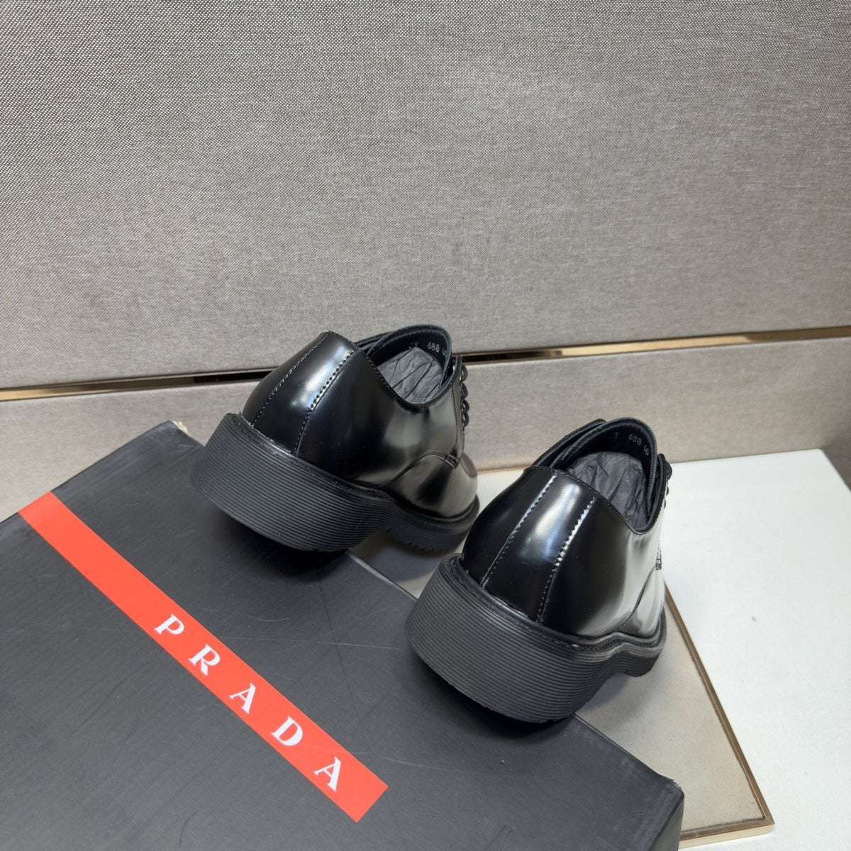Prada Men's Lace-Up Shoes — back