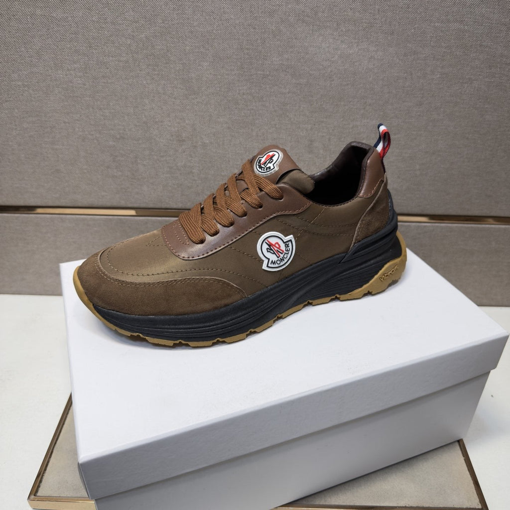 Moncler Low-Top Panel Sneakers — front