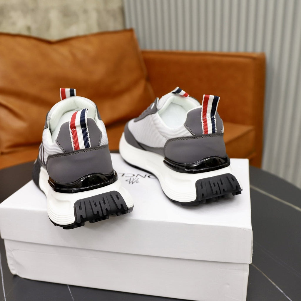 Moncler Contrast Sole Low-Top Sneakers — back