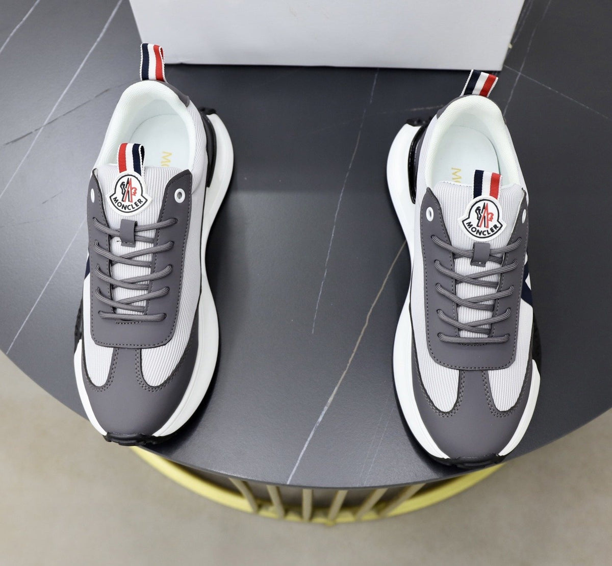Moncler Contrast Sole Low-Top Sneakers — hero