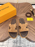 Louis Vuitton Monogram Slide Sandals — hero