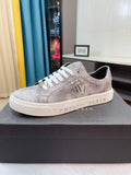 PHILIPP PLEIN Textured Low-Top Sneakers — front