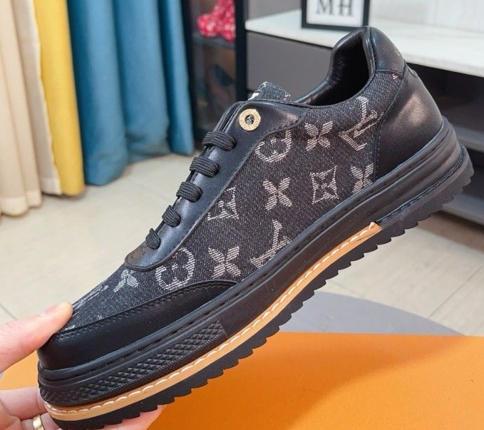 Louis Vuitton Monogram Low-Top Sneakers — front