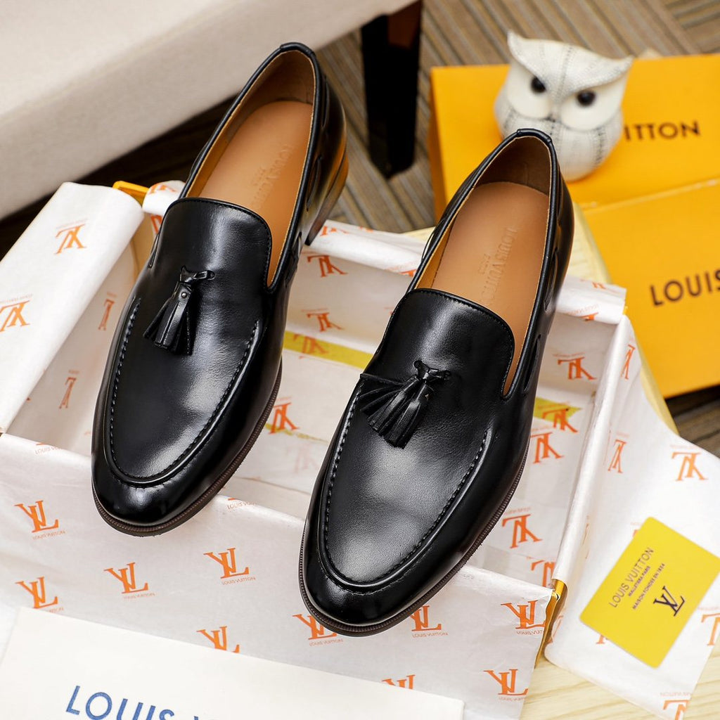 Louis Vuitton Men's Tassel Loafers — front