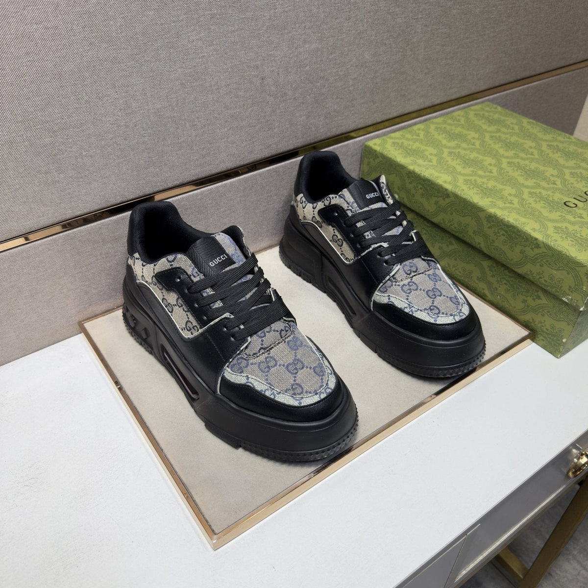 Gucci GG Panel Low-Top Sneakers — front