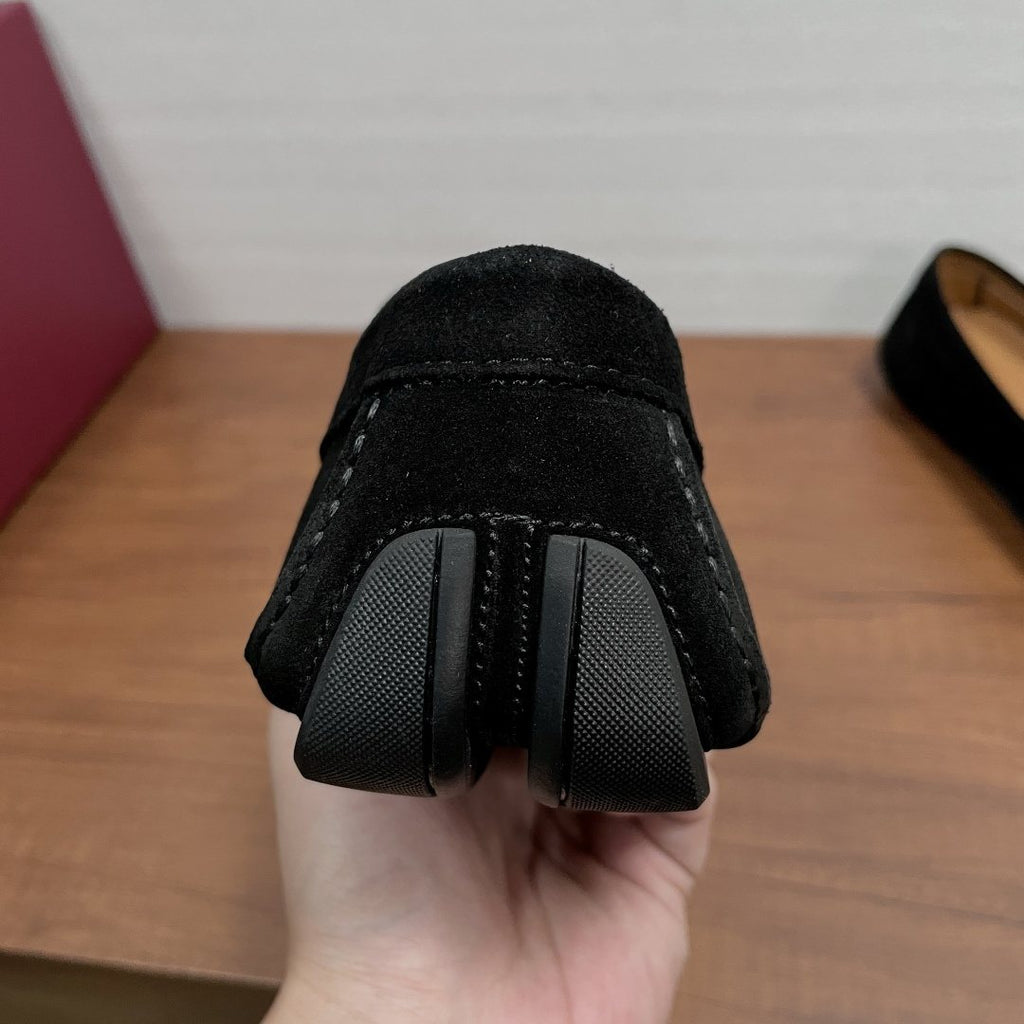 Ferragamo Horsebit Driving Shoes — back