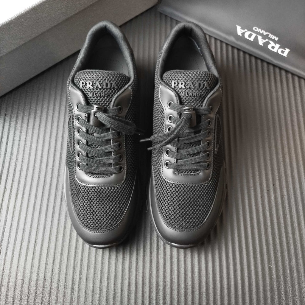 Prada Mesh Low-Top Sneakers — front