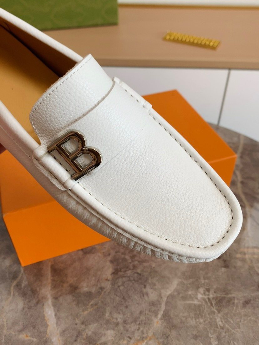 Textured Ornament Loafers — back
