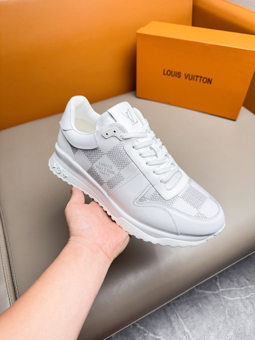 Louis Vuitton Run Away Sneakers — model